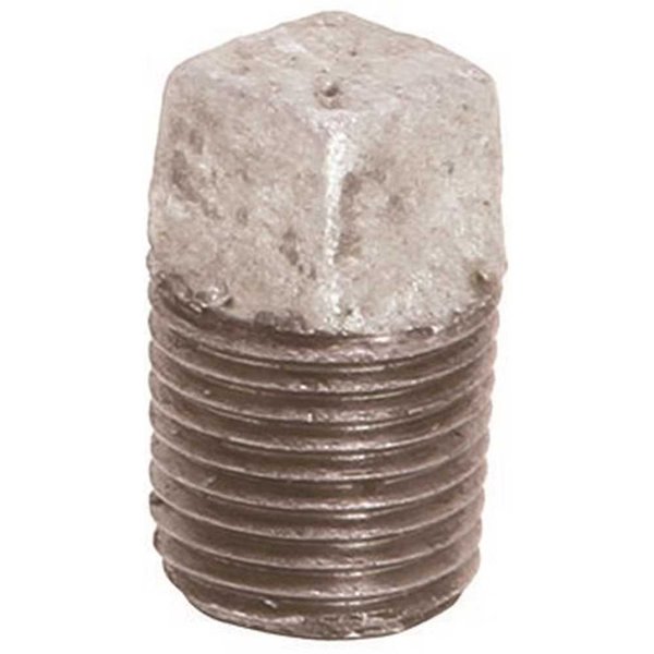 Proplus 1-1/4 Galvanized Malleable Plug Silver 44281